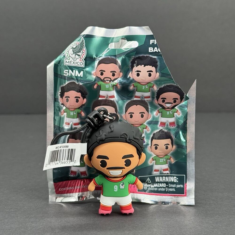 2026 Mexico Soccer National Team Raul Jimenez Bag Clip Keychain